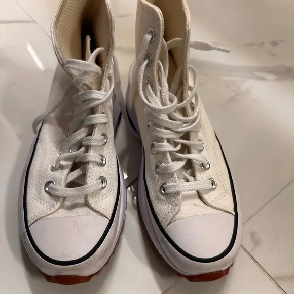 Converse new White High-Top Sneakers - Picture 2 of 10